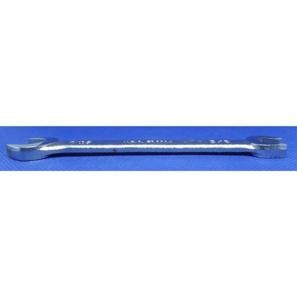 Easco U.S.A. 611114 7/16in X 3/8in SAE 6 Point Open End Wrench - Picture 6 of 9